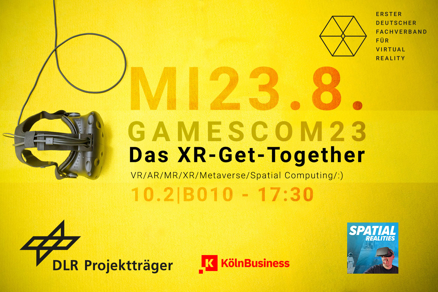GAMESCOM23: Das XR-Get Together